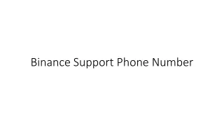 Dial Binance Support Phone Number at  1 833-530-2439 To Get Experts Support