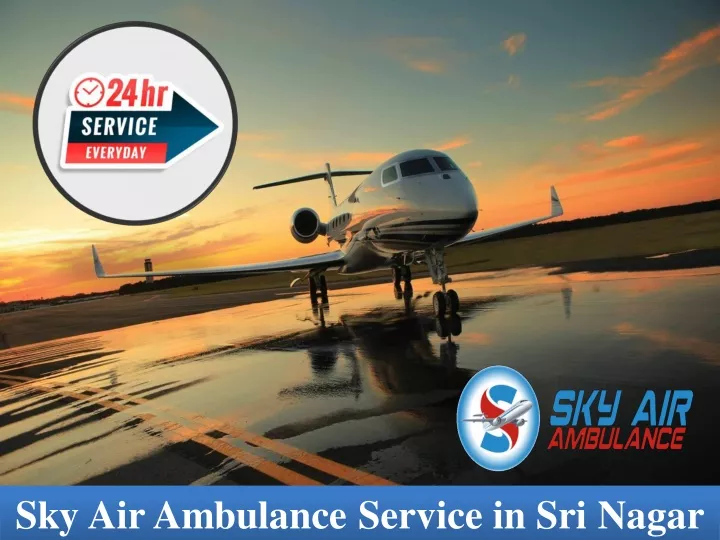 sky air ambulance service in sri nagar
