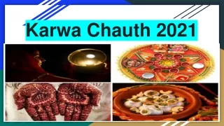 Karwa Chauth 2021