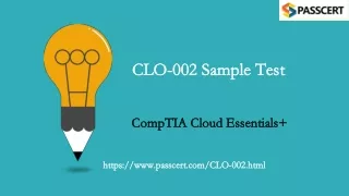 clo 002 sample test clo 002 sample test