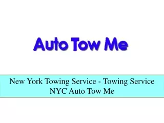 Auto tow New York