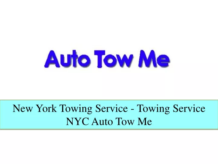 new york towing service towing service nyc auto