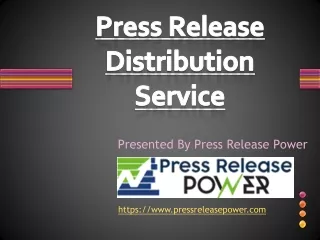 Press Release Distribution Service
