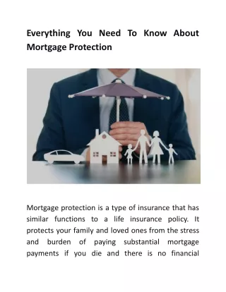 everything you need to know about mortgage