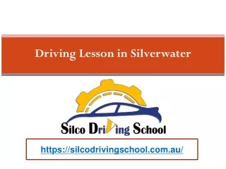 Driving Lesson in Silverwater