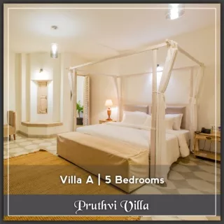 Unforgettable holiday experience in 5 Bedroom with private pool villas in Goa