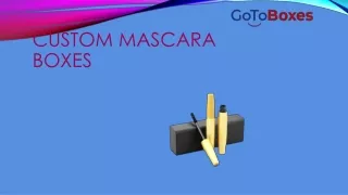 custom mascara boxes