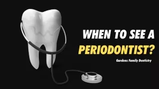 Restore Your Weak Tooth By Periodontist