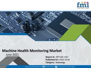 machine health monitoring market june 2021