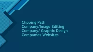 Clipping Path Company