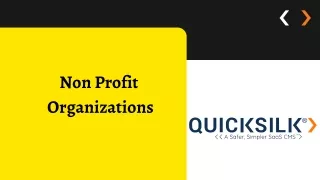 Non Profit Organizations