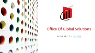 office of global solutions