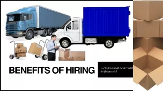 Benefits Of Hiring Professional Removalists In Brunswick