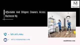 Affordable And Diligent Cleaners Across Rochester Ny