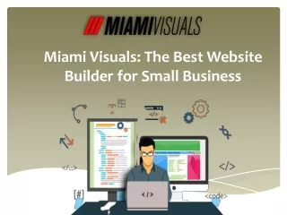 miami visuals the best website builder for small business
