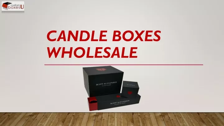 candle boxes wholesale