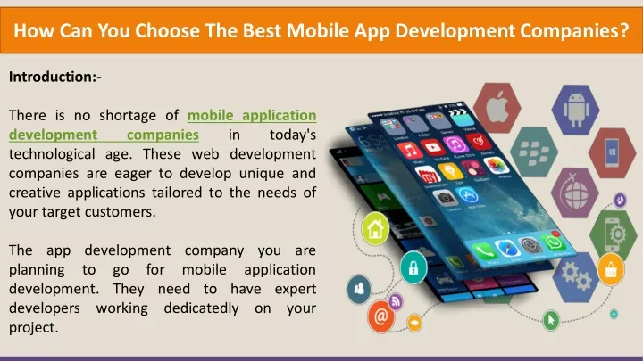 how can you choose the best mobile