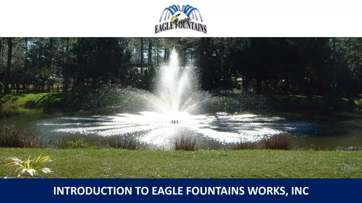 introduction to eagle fountains works inc