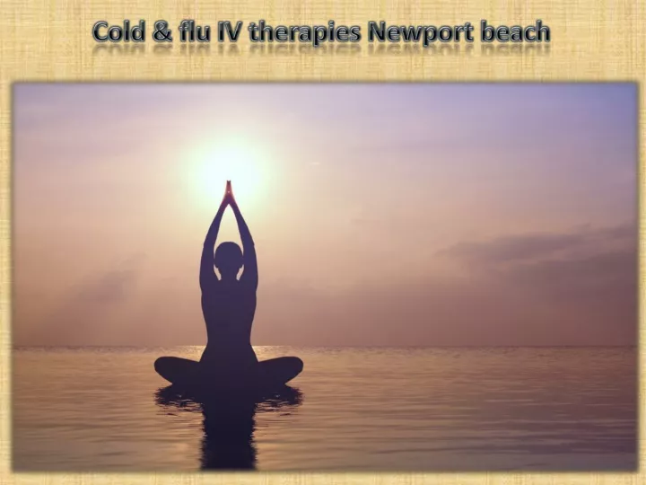 cold flu iv therapies newport beach