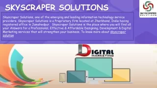 skyscraper solutions