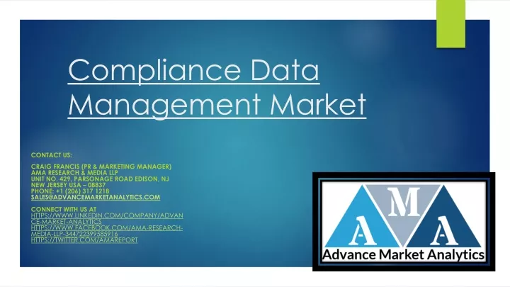 compliance data management market
