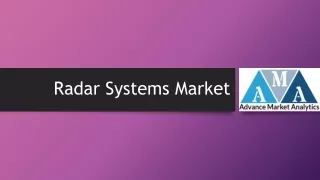 radar systems market