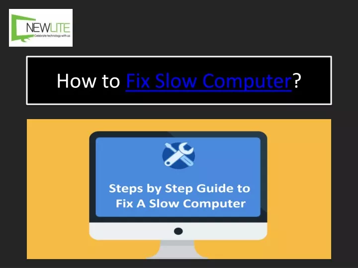 how to fix slow computer