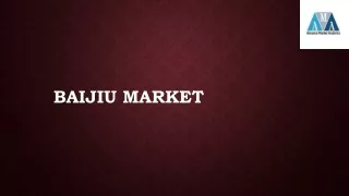 baijiu market