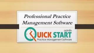 professional practice management software