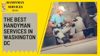 The Best Handyman Services in DC