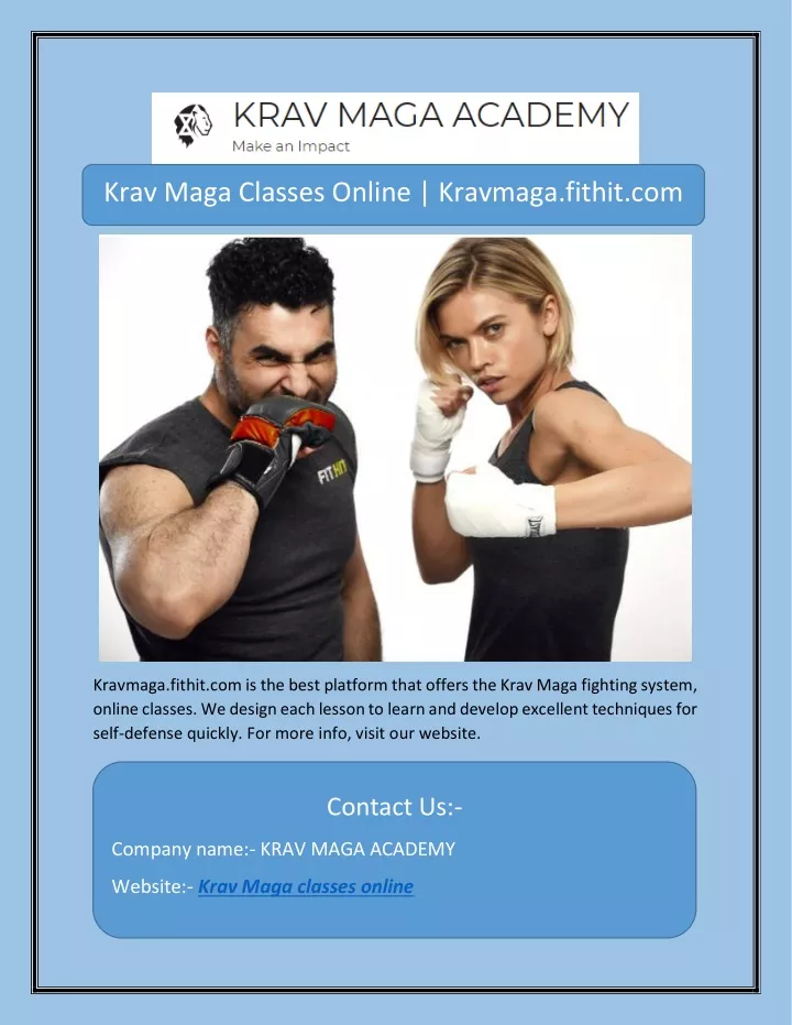 krav maga classes online kravmaga fithit com