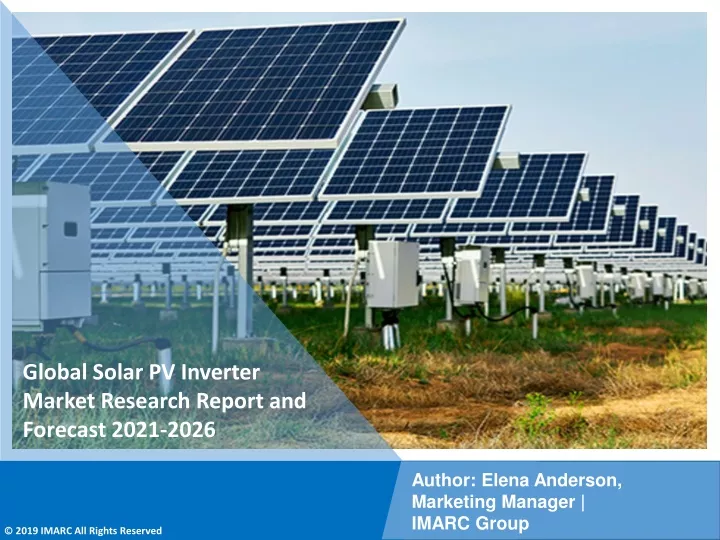 global solar pv inverter market research report