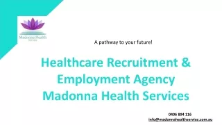 Healthcare Recruitment and Employment Agency