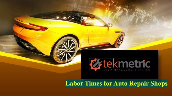 labor times for auto repair shops
