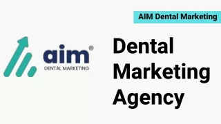 Dental Marketing Agency- Online Dental Marketing Agency & Consultant