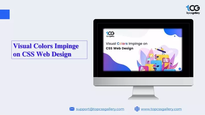 visual colors impinge on css web design