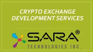 crypto exchange development services