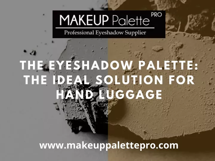 the eyeshadow palette the ideal solution for hand