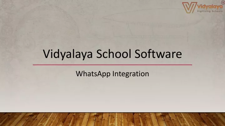 vidyalaya school software