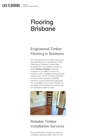 Flooring Brisbane