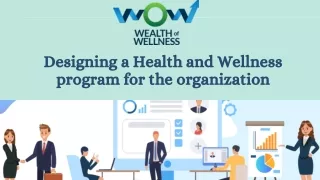Health and Wellness Program For Organisation By Wow Training