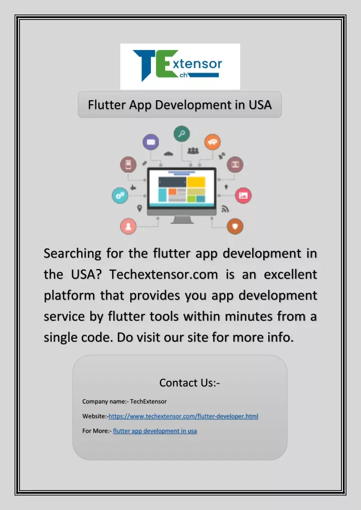 flutter app development in usa