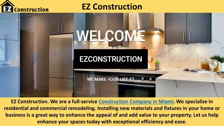 ez construction