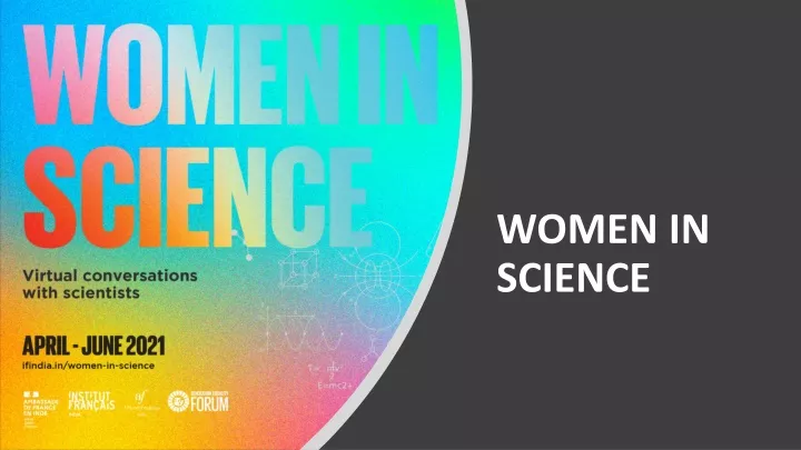 women in science