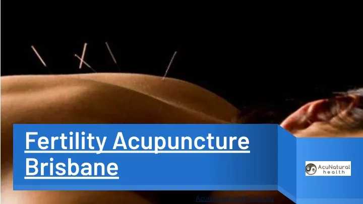 fertility acupuncture brisbane