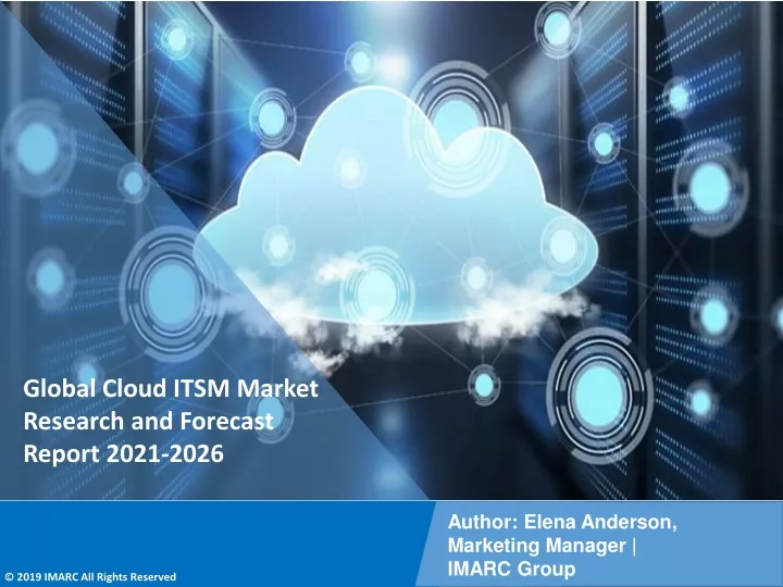 global cloud itsm market research and forecast