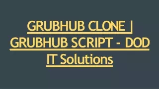 g r ubhub c l one g r ubhub