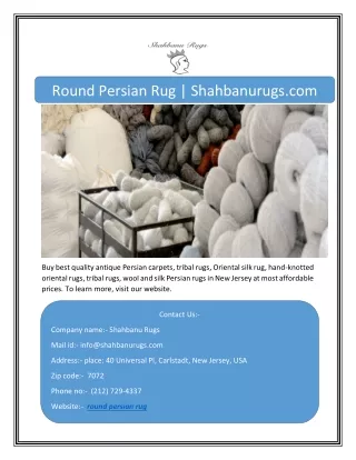 round persian rug shahbanurugs com