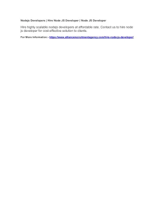 nodejs developers hire node js developer node