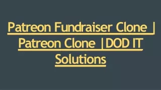 p a treon fund r aiser clone